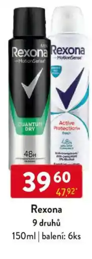 Qanto Rexona nabídka