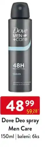Qanto Dove Deo spray Men Care nabídka