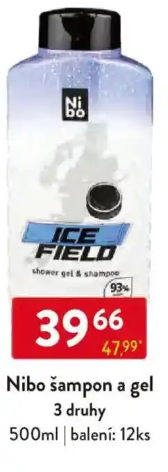 Qanto Nibo šampon a gel nabídka