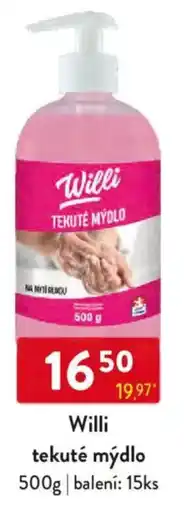 Qanto Willi tekuté mýdlo nabídka