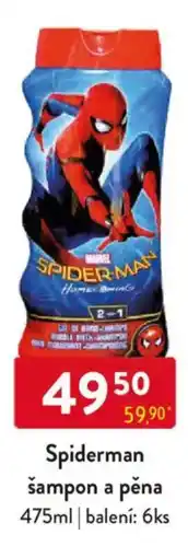 Qanto Spiderman šampon a pěna nabídka