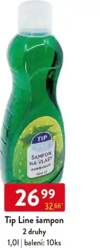 Qanto Tip Line šampon nabídka