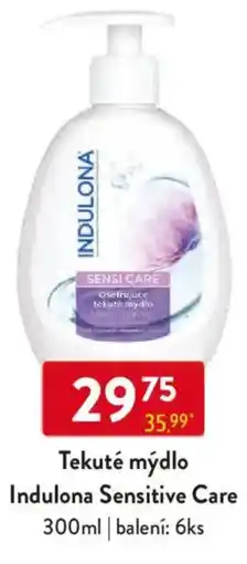 Qanto Tekuté mýdlo Indulona Sensitive Care nabídka