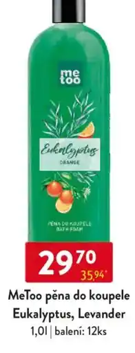Qanto MeToo pěna do koupele Eukalyptus, Levander nabídka