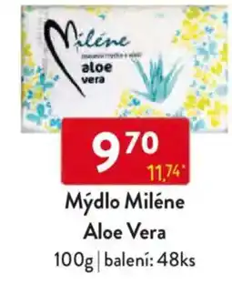 Qanto Mýdlo Miléne Aloe Vera nabídka
