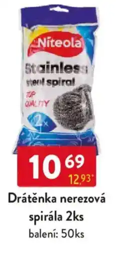 Qanto Drátěnka nerezová spirála nabídka