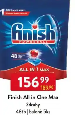 Qanto Finish All in One Max 2druhy nabídka