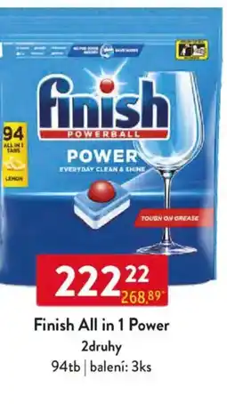 Qanto Finish All in 1 Power 2druhy nabídka