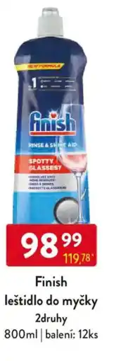 Qanto Finish leštidlo do myčky 2druhy nabídka