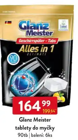 Qanto Glanz Meister tablety do myčky nabídka