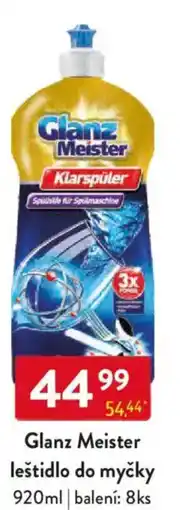 Qanto Glanz Meister leštidlo do myčky nabídka