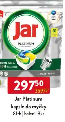 Qanto Jar Platinum kapsle do myčky 81tb nabídka