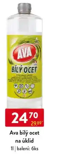 Qanto Ava bílý ocet na úklid nabídka