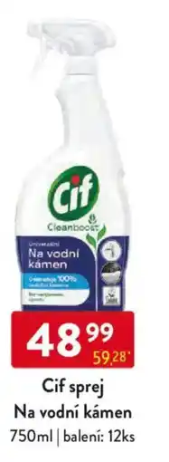 Qanto Cif sprej Na vodní kámen nabídka