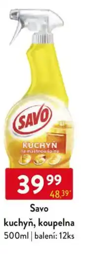 Qanto Savo kuchyň, koupelna nabídka