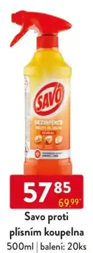 Qanto Savo proti plísním koupelna nabídka