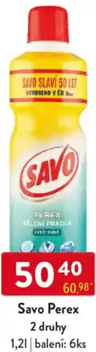 Qanto Savo Perex nabídka