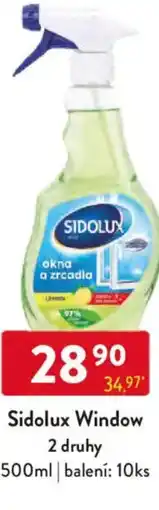 Qanto Sidolux Window nabídka