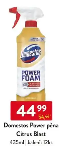 Qanto Domestos Power pěna Citrus Blast nabídka