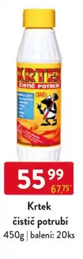 Qanto Krtek čistič potrubí nabídka