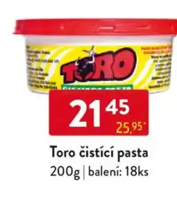 Qanto Toro čistící pasta nabídka