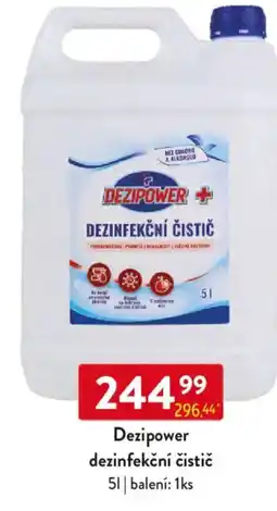 Qanto Dezipower dezinfekční čistič nabídka