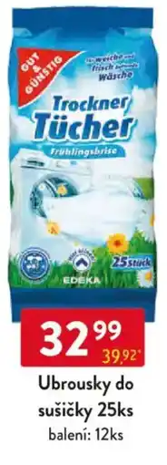 Qanto Ubrousky do sušičky 25ks nabídka