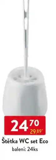 Qanto Štětka WC set Eco nabídka