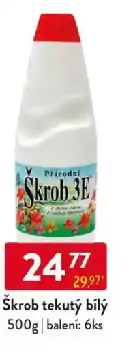 Qanto Škrob tekutý bílý nabídka