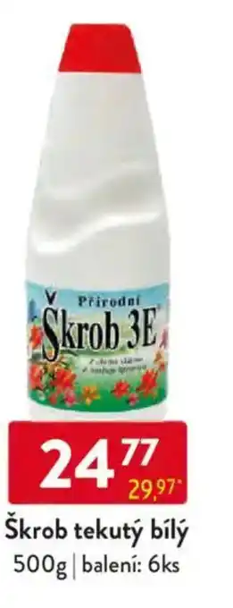 Qanto Škrob tekutý bílý nabídka