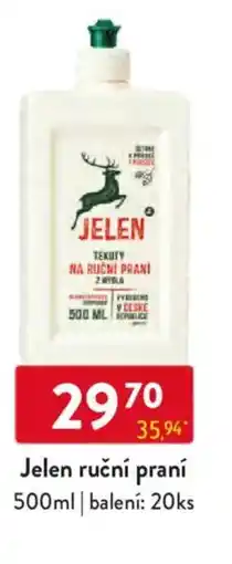 Qanto Jelen ruční praní nabídka