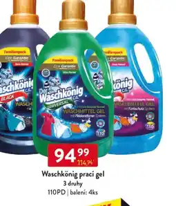 Qanto Waschkönig prací gel nabídka