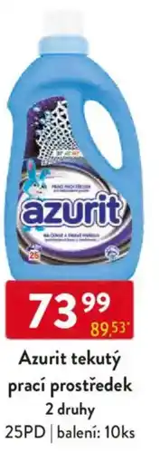 Qanto Azurit tekutý prací prostředek nabídka