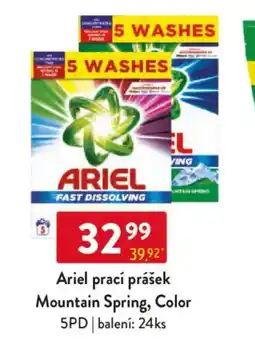 Qanto Ariel prací prášek Mountain Spring, Color 5PD nabídka