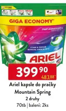 Qanto Ariel kapsle do pračky Mountain Spring nabídka
