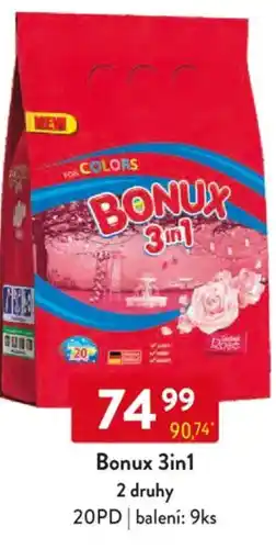 Qanto Bonux 3in1 nabídka