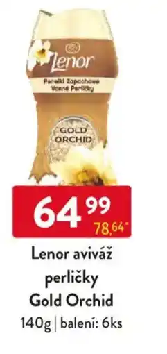 Qanto Lenor aviváž perličky Gold Orchid nabídka
