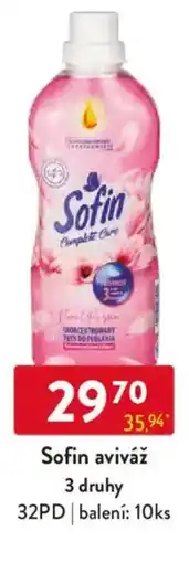 Qanto Sofin aviváž nabídka