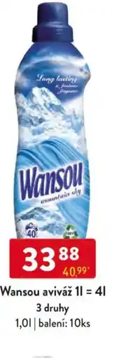 Qanto Wansou aviváž nabídka