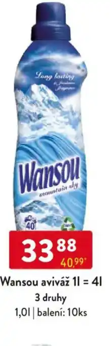 Qanto Wansou aviváž nabídka