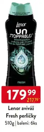 Qanto Lenor aviváž Fresh perličky nabídka