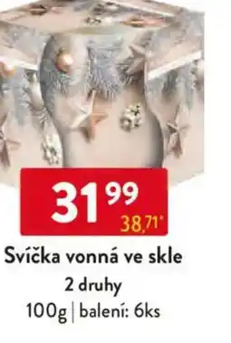 Qanto Svíčka vonná ve skle nabídka