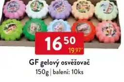 Qanto GF gelový osvěžovač nabídka
