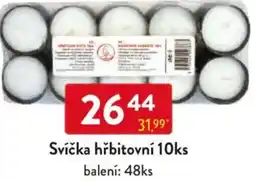 Qanto Svíčka hřbitovní nabídka