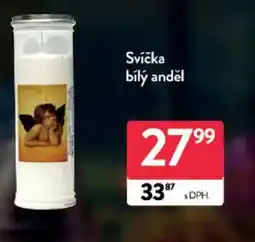 Qanto Svíčka bílý anděl nabídka