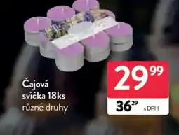 Qanto Čajová svíčka nabídka