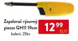 Qanto Zapalovač výsuvný piezzo GH1119cm nabídka