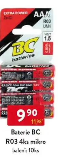 Qanto Baterie BC R03 mikro nabídka