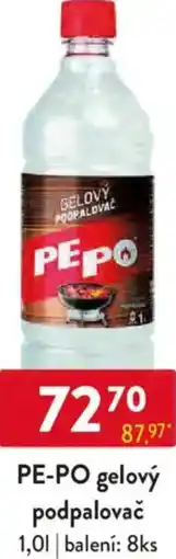 Qanto PE-PO gelový podpalovač nabídka