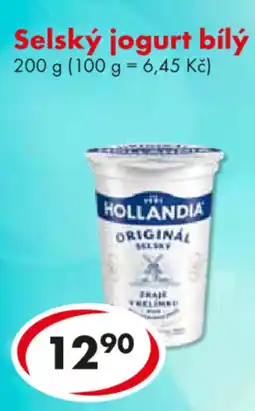 CBA Hollandia Selský jogurt bílý nabídka